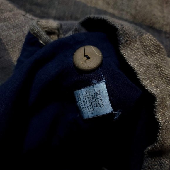 SOLD - Yasuko Kurisaka 1990s (L-XXL) Woven Cardigan Kimono - Picture 9 of 9